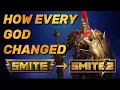 How ALL GODS Changed from SMITE to SMITE 2