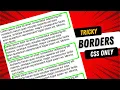 How to create Amazing border in CSS Zig zag border CSS