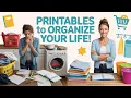 Printable Organizing Tools Every Busy Mom Needs Planners Charts Schedules