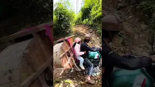 كانت الأم وحدها وكان الجبل عاليا جدا Shorts 