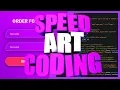 SPEED ART AND CODING WEBSITE PHOTOSHOP TO HTML CSS