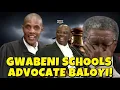 Lagu SHOCKING GWABENI IS NOT JUST BRILLIANT IN ISIZULU BUT HE ALSO SCHOOLS ADVOCATE BALOYI ON POSSESSION