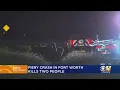 2 Dead After Fiery Crash In Fort Worth