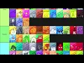 Really Epic And Cool BFDI Character Tierlist