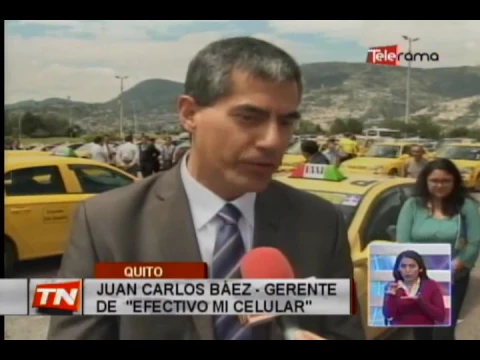 Uso de dinero electrónico en taxis