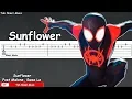 Download Lagu Sunflower - Post Malone, Swae Lee Guitar Tutorial