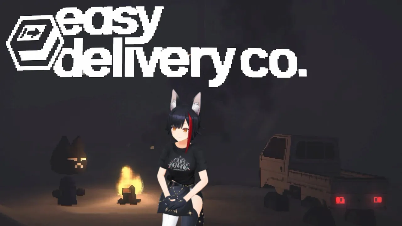 【Easy Delivery Co.】夜道をひたすら配達する・・！荷物よ無事であれ【ホロライブ/大神ミオ】