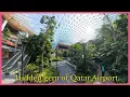 A little paradise inside Hamad International Airport! The ORCHARD! #qatar #qatarorchard #orchard 