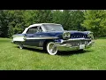 Download Lagu 1958 Pontiac Parisienne Convertible 348 Tri-Power in Blue \u0026 Ride on My Car Story with Lou Costabile