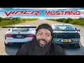 Download Lagu WHICH CAR WINS BETWEEN A TUNED DODGE VIPER AND A TUNED FORD MUSTANG