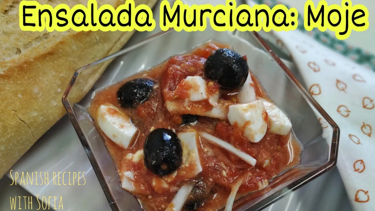 Moje/Ensalada Murciana / Spanish recipes with Sofia