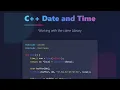 C Date and Time Mastering the ctime Library for Beginners