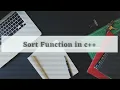 Sort Vector using inbuilt sort function in c