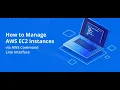 AWS Tutorials How to Manage an EC2 Instances start and stop via AWS CLI Command Line Interface