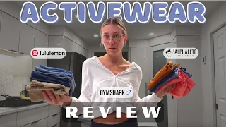 Activewear brands REVIEW ALPHALETE vs GYMSHARK vs LULULEMON The brand I NEVER wear anymore