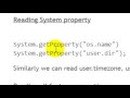 How to get and set properties in Java
