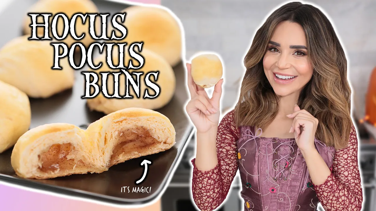 HOW TO MAKE HOCUS POCUS BUNS!