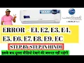 How to fix LLOYD AC ERROR E1 E2 E3 E4 E5 E6 E7 E8 E9 EC split ac error problem