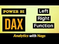 Left and Right in Power BI DAX Tutorial