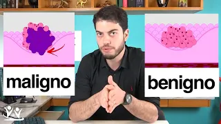 Qual é a diferença de tumor maligno e benigno?