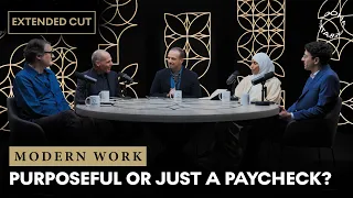 Is modern work meaningful or just a means of survival?
