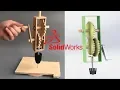 HOW TO MAKE hand drill out WITH SOLIDWORKS