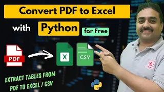 How to Convert PDF to Excel Using Python Extract Tables from PDF to