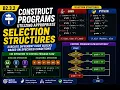 B2 3 2 Construct programs utilizing appropriate selection structures