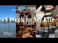 nyc Hamptons week in my life vlog dot cakes working out cooking anniversary yard work