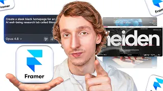 I Let AI Build My Website With Framer
