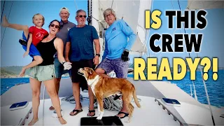 THERE GOES the MAIN! 1400 OCEAN MILES in a CLASSIC CAT – Part 1 of 3 | SailAway 220
