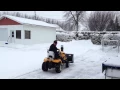 Tractor Cub Cadet Enduro XT1 with snowblower 42 3X