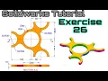 SOLIDWORKS Practice Exercise 26 Practice Exercise For Beginners Solidworks Tutorial