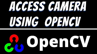 Access webcam using opencv python Camera capture using OpenCV tutorial