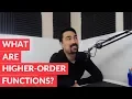 What are higher-order functions