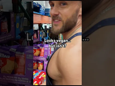 Looks Vegan… But Contains Milk? 🤔 #costcofinds #veganfinds #plantbased