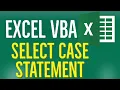 Excel VBA Tutorial for Beginners 50 - Select Case statements in MS Excel