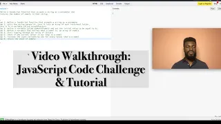Learn to code - JavaScript Tutorial Using a Code Challenge Full Walkthrough