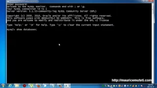 Structured Query Language Tutorial SQL Part 30 DROP statement Command Prompt CMD