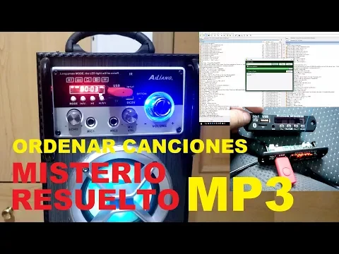 Download MP3 Misterio Resuelto. Ordenar canciones en reproductor MP3, USB, Bluetooth, Música. 074