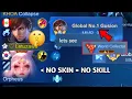 Lagu GUSION NO SKIN = NO SKILL?? THEN SHOWING WORLD COLLECTOR + GLOBAL 💀