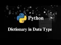 Dictionary Datatype in Python Datatype Prof Antony Vijay