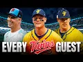EVERY Twins Guest from Minnesota Joe Mauer Justin Morneau Trevor May Tony Oliva Brian Dozier