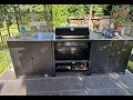 2 Unboxing assembly Ikea grillskar outdoor Aufbau Ikea Grillskar Outdoorkuche