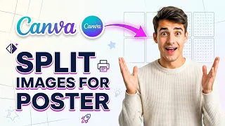 How To Split Images For Large Prints Using Canva Easiest Way 2026 Guide