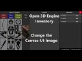 Open 3D Engine O3DE and Lua Change the UI-canvas Image-Element when you pick up an item