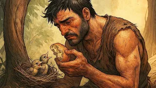 حكاية الحطاب الفقير الذي أطعم طائرا وسقاه فأنبت الله له الأرض ذهبا قصة مؤثرة من التراث العربي 