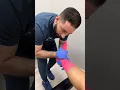 KNEE PAIN Part 1 Amazing chiropractic sports massage therapy session for a knee injury