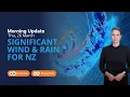 Very wet and windy for all of NZ today - 26 March 2026