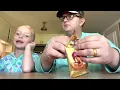 CHARLIE AND DAD TRIES NEW JUICY DROP PRODUCTS